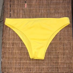 Yellow zaful bikini bottoms